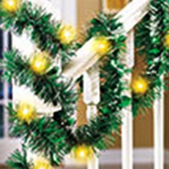 Fun foil garland lighted garland Great indoors and - Picture 2 of 3